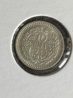 10 cent 1925, Postzegels en Munten, Munten | Nederland, Verzenden, Zilver, 10 cent, Koningin Wilhelmina