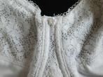 Balconette BH van Hunkemöller maat 80DD. Gratis slip., Hunkemöller, Ophalen of Verzenden, Wit, BH