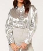 Niewe Silver Metallic JoshV, Josh V Edin blouse in maat S., Ophalen of Verzenden, Nieuw, Maat 36 (S)
