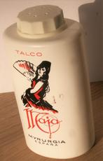 Retro poederbus poederdoos Maja Myrugia Spanje, Antiek en Kunst, Curiosa en Brocante, Ophalen of Verzenden