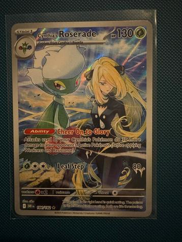 Pokemon destined rivals Cynthia’s Roserade 184/182. beschikbaar voor biedingen