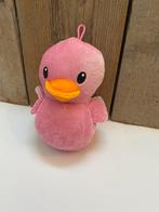 Nieuw! Roze oranje badeend knuffel eend, Ophalen of Verzenden, Nieuw, Eend