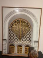 Gouden Poorten Kunstwerk, Antiek en Kunst, Kunst | Schilderijen | Abstract, Ophalen of Verzenden