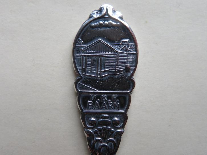 Zwaar verzilverd Sola lepeltje V.K.F. Baarn, Antiek en Kunst, Antiek | Bestek, Verzenden