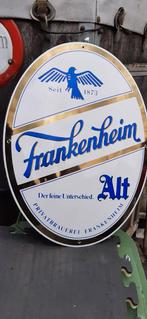 FRANKENHEIM ALT EMAILLE REKLAME BORD BIER, Verzamelen, Merken en Reclamevoorwerpen, Ophalen of Verzenden, Zo goed als nieuw, Reclamebord