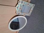 Twee spiegels, Huis en Inrichting, Ophalen, Minder dan 50 cm, Gebruikt, Rond