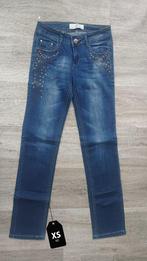Dames jegging My Christi blauw strass maat XS nieuw, Blauw, Nieuw, Ophalen of Verzenden, Maat 34 (XS) of kleiner
