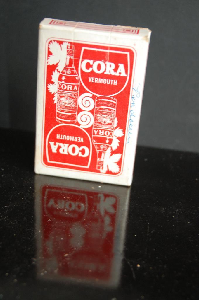 Oude Cora Vermouth bridge speelkaarten joker bridge, Verzamelen, Speelkaarten, Jokers en Kwartetten, Speelkaart(en), Ophalen of Verzenden