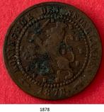 1 cent Nederlandse munten 1878, 1880, 1892, 1899, Postzegels en Munten, Munten | Nederland, Koningin Wilhelmina, Ophalen of Verzenden