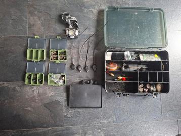 hardcase tacklebox plus inhoud + extra beschikbaar voor biedingen