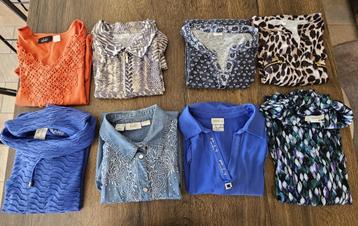 16x blouse/tuniek/shirt/top maat 40 beschikbaar voor biedingen