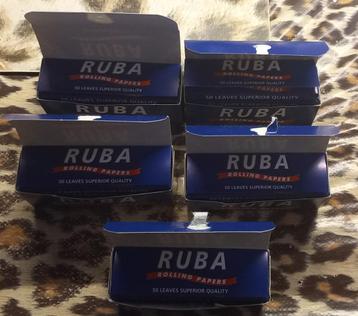 5 doosjes met 5 stuks Ruba vloetjes  beschikbaar voor biedingen