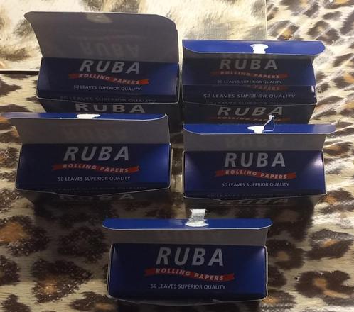 5 doosjes met 5 stuks Ruba vloetjes, Verzamelen, Rookartikelen, Aanstekers en Luciferdoosjes, Nieuw, Overige typen, Ophalen of Verzenden