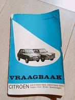 Vraagbaak Citroën Ami 6 Ami 8, Ophalen