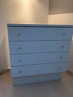 Ladekast wit, Huis en Inrichting, Kasten | Ladekasten, Ophalen, Gebruikt, 50 tot 100 cm, 3 of 4 laden