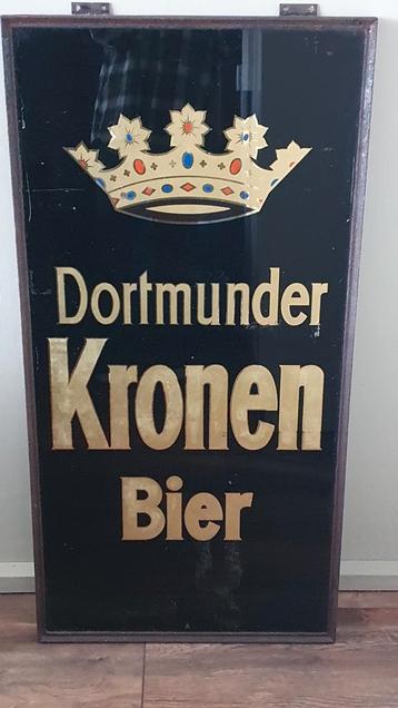 Dortmunder Kronen Bier Reclamebord beschikbaar voor biedingen