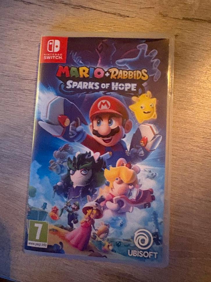 Mario + Rabbids Sparks of Hope - Nintendo Switch, Spelcomputers en Games, Games | Nintendo Switch, Nieuw, Strategie en Constructie