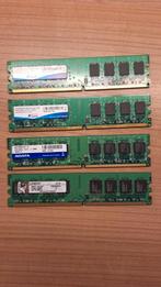 4x 1GB DDR2 800 Geheugenbanken, Computers en Software, RAM geheugen, Ophalen of Verzenden