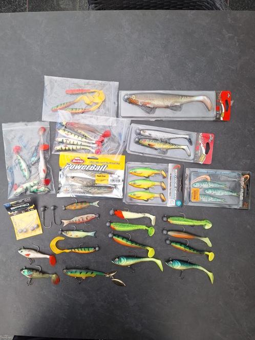 Softbaits & Shads Snoek - Nieuw in Verpakking, Watersport en Boten, Hengelsport | Roofvissen, Nieuw, Overige typen, Ophalen of Verzenden