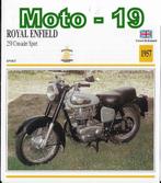 Moto19 motorkaart royal enfield 250 crusader sportafmeting, Ophalen of Verzenden, Zo goed als nieuw, Motoren