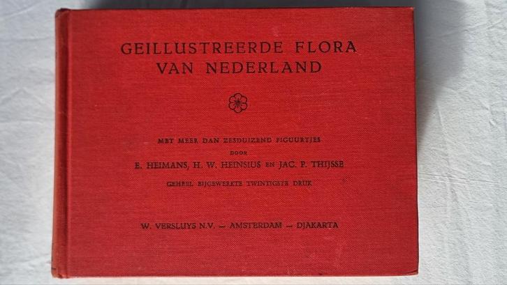 Geillustreerde Flora Nederland 1960 - 20e druk, Boeken, Natuur, Gelezen, Bloemen, Planten en Bomen, Ophalen
