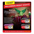 Walibi fright nights kruidvat code 3 beschikbaar, Eén persoon