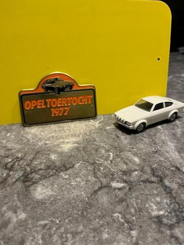 Opel Kadett C GT/E rallye messing plaatje, 1977 beschikbaar voor biedingen