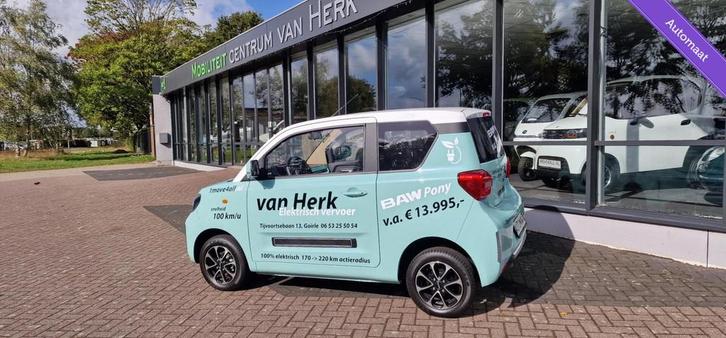 PACTA PONY rijbewBE / max 105 KM/uur afstand 170 KM- 220 KM, Auto's, Overige Auto's, Bedrijf, Te koop, Airconditioning, Centrale vergrendeling