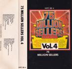 75 MILLION SELLERS VOL.4 (CASSETTEBANDJE), Ophalen of Verzenden, Zo goed als nieuw, Origineel, 1 bandje