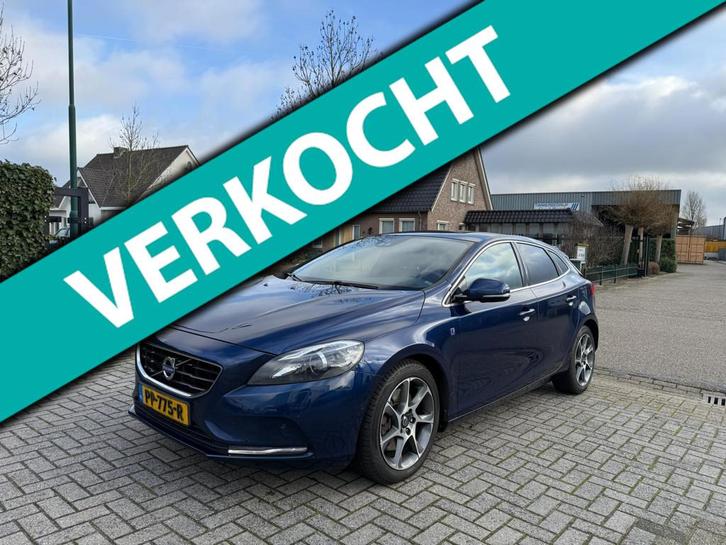 Volvo V40 2.0 D4 Ocean Race | Leder Pano Stoelverwarming |, Auto's, Volvo, Bedrijf, Te koop, V40, ABS, Achteruitrijcamera, Airbags
