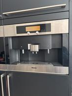 Miele inbouw koffiemachine CVA 4060 RVS defect, Ophalen, Afneembaar waterreservoir, Gebruikt, Koffiemachine