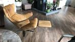 Comfortabele Relaxstoel , volledig verstelbaar., 75 tot 100 cm, Modern, Gebruikt, Leer