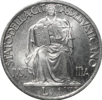 Vatikaan 1 lire 1942 (UNC) beschikbaar voor biedingen