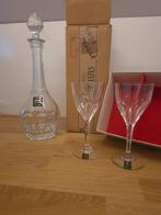 Saint Louis kristal - karaf met glazen, Antiek en Kunst, Antiek | Glas en Kristal, Ophalen of Verzenden