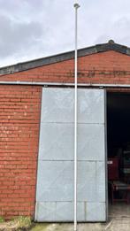 vlaggenmasten, lengte circa 700cm, Ophalen, Gebruikt, Aluminium
