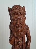 0ude Balinese priester/ houtsnijwerk/ jaren '50, Antiek en Kunst, Ophalen of Verzenden