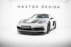Maxton Spoiler Splitter Lip Geschikt Voor Porsche 718 Cayman, Auto diversen, Tuning en Styling, Verzenden