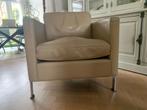 2x De Sede DS-118 fauteuils in beige leder  €125,00 / stoel, Ophalen, Metaal, Gebruikt, Bauhaus