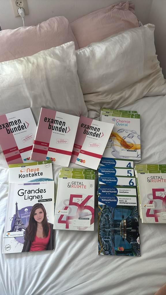 Boeken vwo 4,5&6 profiel natuur/gezondheid + examenbundels, Boeken, Schoolboeken, Zo goed als nieuw, VWO, Ophalen of Verzenden