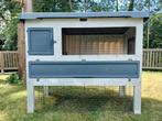 Ferplast konijnenhok Grand Lodge - 134x73x110, Ophalen, Cavia, 90 cm of meer, Hok