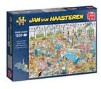 Jan van Haasteren Taartentooi Puzzel 1500 stukjes, Ophalen of Verzenden, 500 t/m 1500 stukjes, Zo goed als nieuw, Legpuzzel