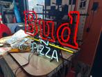 Bud Pizza oude reclame NeoN, Ophalen, Gebruikt, ., Lichtbak of (neon) lamp