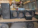 GroteBoxen Set met Mengpaneel & Lichtcontroller gratis, Ophalen, Gebruikt, Audio