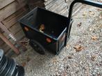 Bagage fiets karretje, Fietsen en Brommers, Fietsaccessoires | Aanhangers en Karren, Ophalen of Verzenden, Zo goed als nieuw, 80 kg of meer