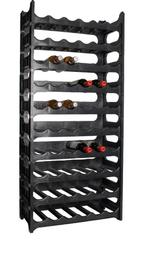 Wijnrek Stapelbaar Bruin - Kunststof - 36 flessen - 6 stuks, Ophalen, Kunststof, Gebruikt, 25 flessen of meer