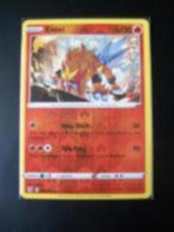 3255. Nieuwe Pokemon kaart holofoil ENTEI HP 130 (020/163) beschikbaar voor biedingen