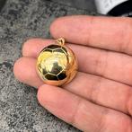 14k gouden kettinghanger bal model nieuw, Ophalen of Verzenden, Nieuw, Goud, Kruis of Symbool