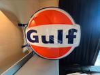 Zeer zeldzaam origineel Gulf reclamebord., Verzamelen, Ophalen, Nieuw