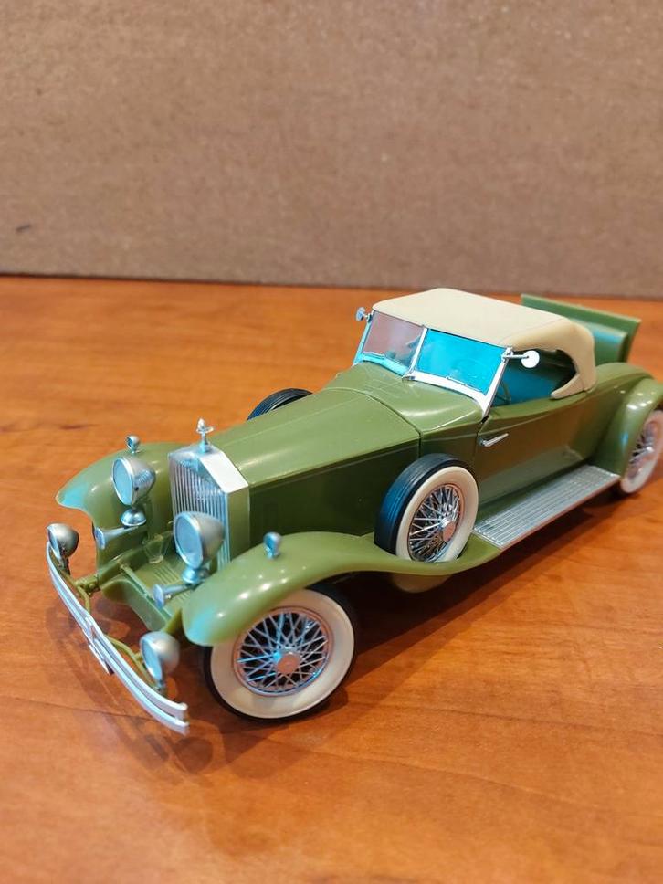 ROLLS ROYCE CABRIO MET DINKYSEAT, Hobby en Vrije tijd, Modelauto's | Overige schalen, Gebruikt, Auto, Ophalen of Verzenden