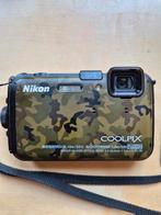 Nikon Coolpix aw100 waterproof shockproof fullHD 16 Mp, Audio, Tv en Foto, Fotocamera's Digitaal, Ophalen of Verzenden, Zo goed als nieuw